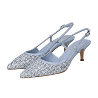 Slingback, Lichtblauw