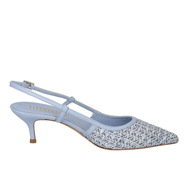 Slingback, Lichtblauw