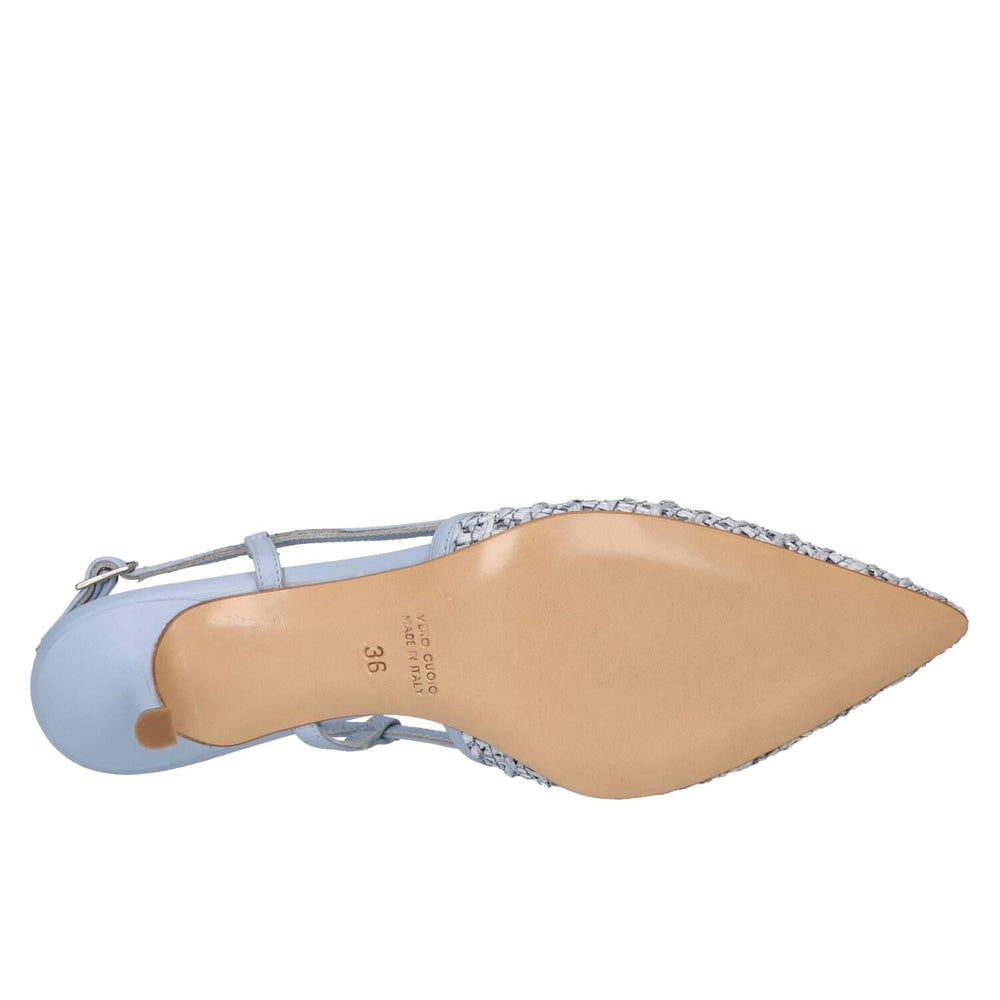 Slingback, Lichtblauw