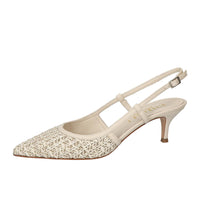 Slingback, Lichtbeige