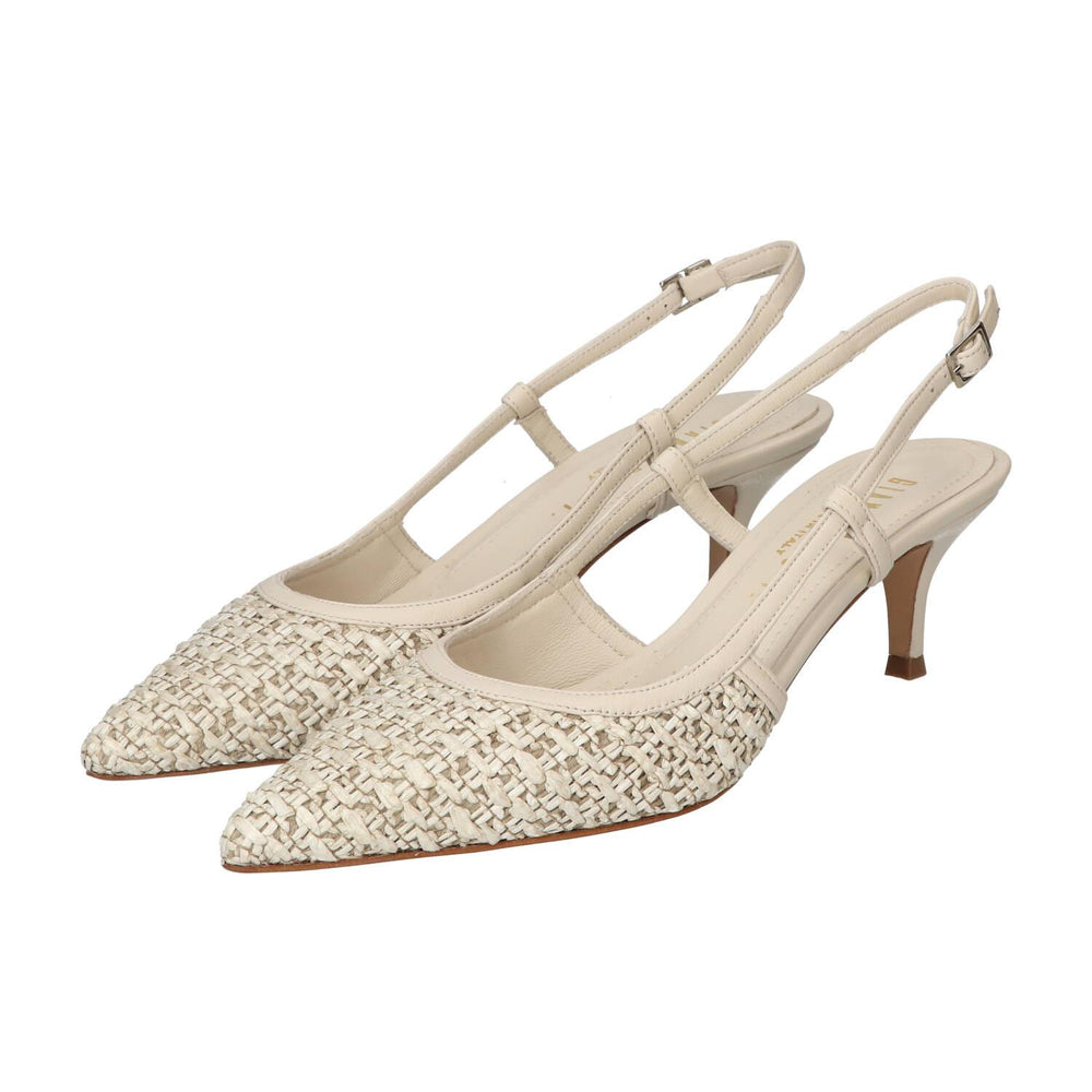 Slingback, Lichtbeige