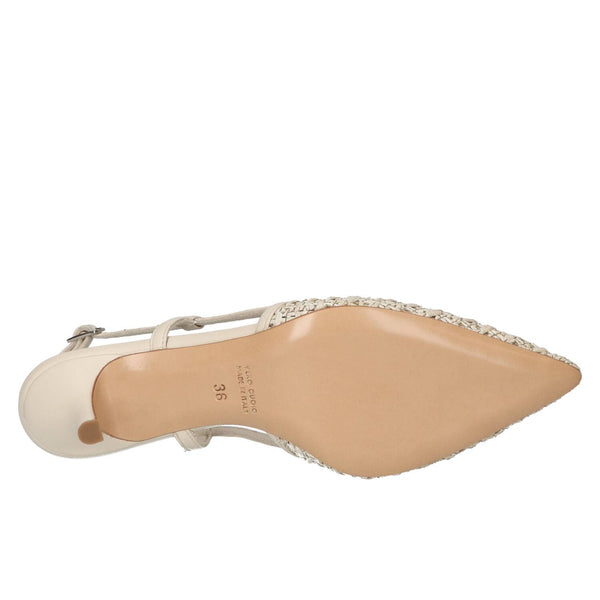 Slingback, Lichtbeige