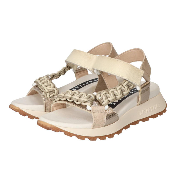 Sandalen, Taupe