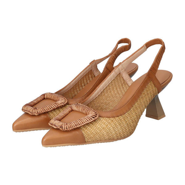 Slingback, Cognac