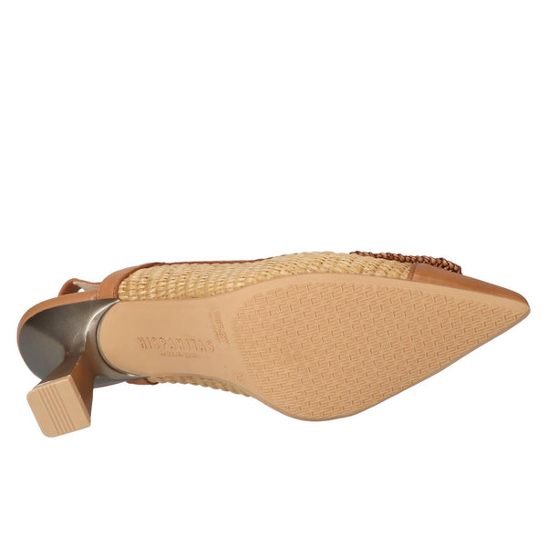 Slingback, Cognac