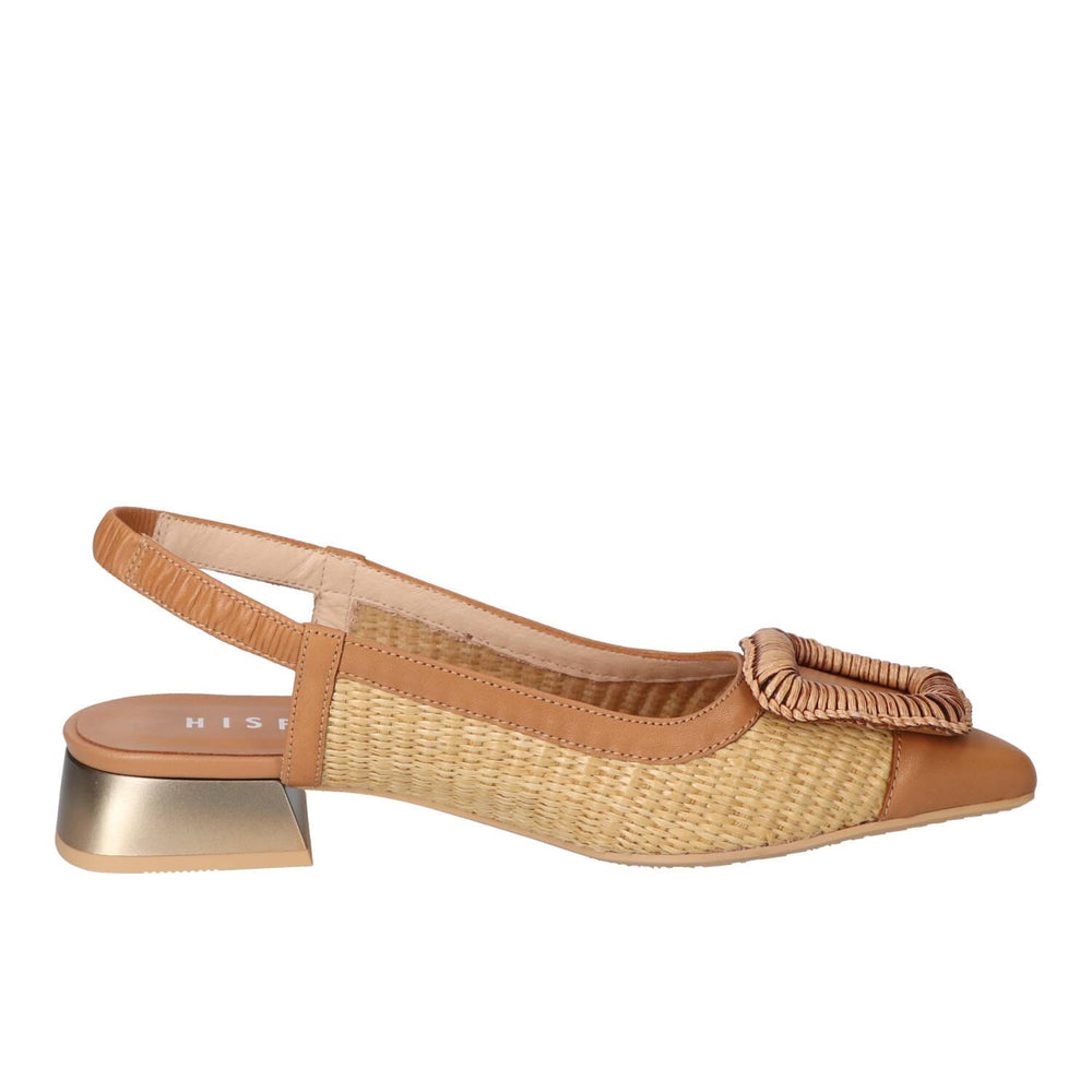 Slingback, Cognac