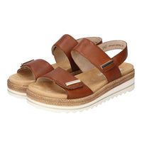 Sandalen, Cognac