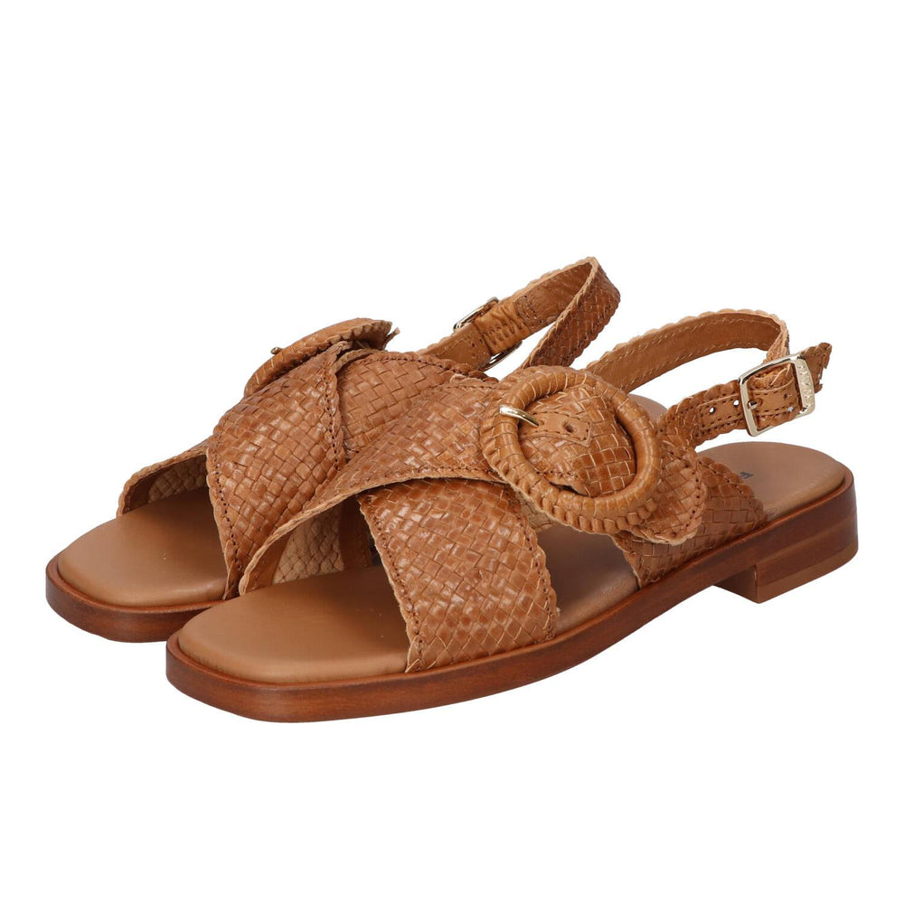 Sandalen, Cognac