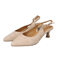 Slingback, Lichtbeige