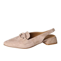 Slingback, Lichtbeige