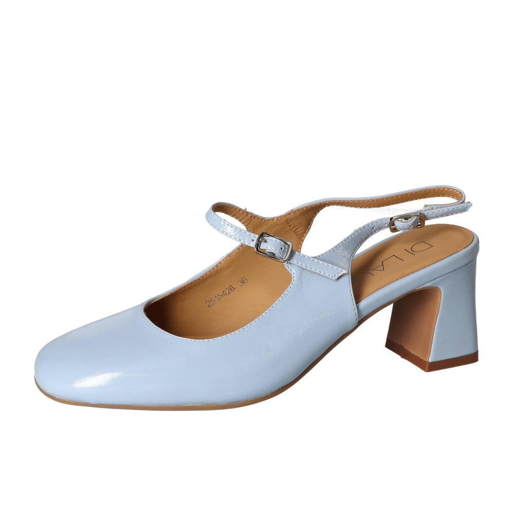 Slingback, Lichtblauw