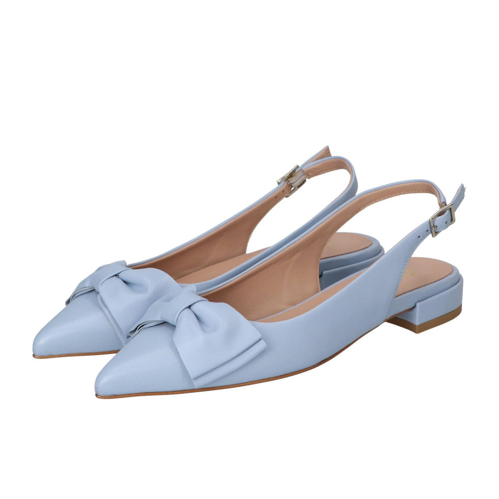 Slingback, Lichtblauw