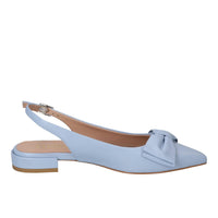 Slingback, Lichtblauw