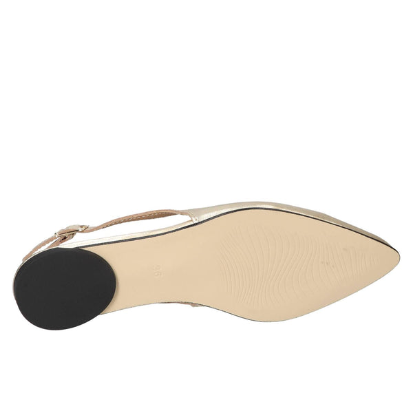 Slingback, Goud