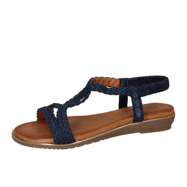 Sandalen, Blauw